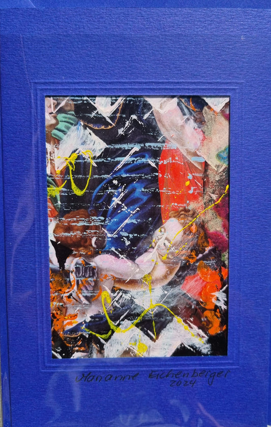 Kunst- Grusskarte, 4