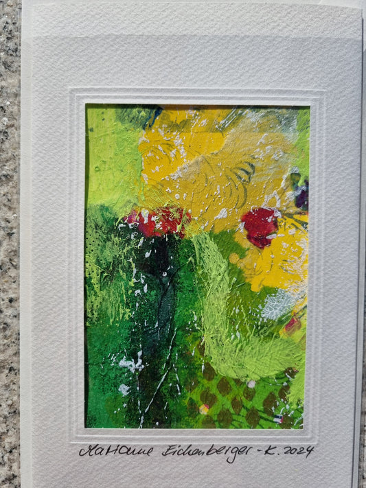 Kunst-Grusskarte, 3