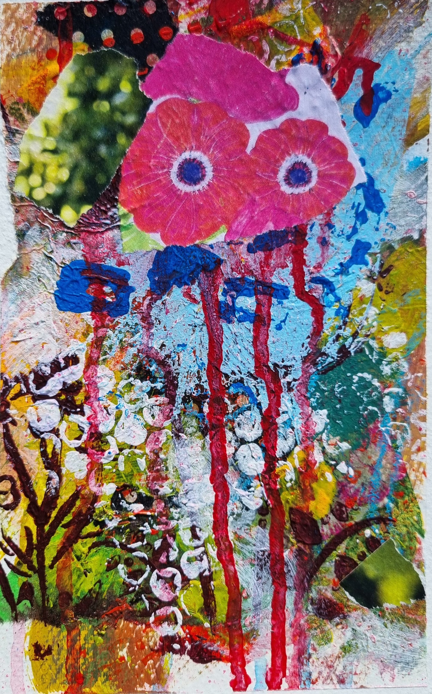 Johannis+Rote 3 rosa Blüten Kurt, 12