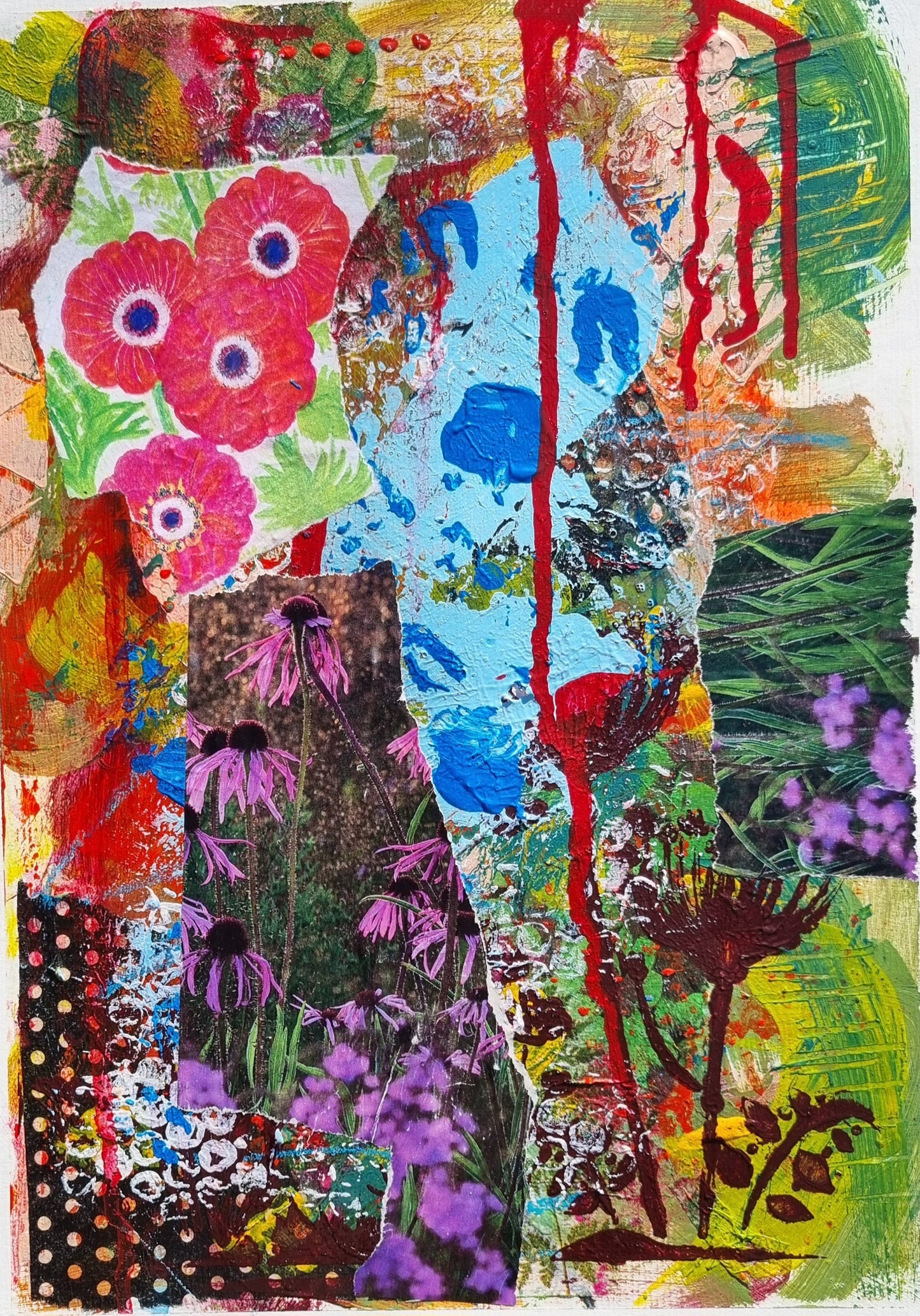 Violette Blumen Johannis+Coll.Kurt, 6